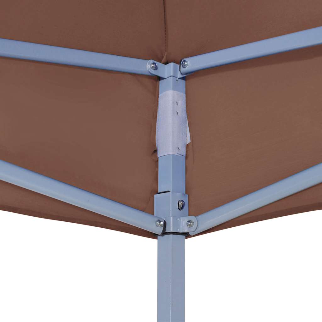 Partytentdak 270 g/m² 2x2 m bruin
