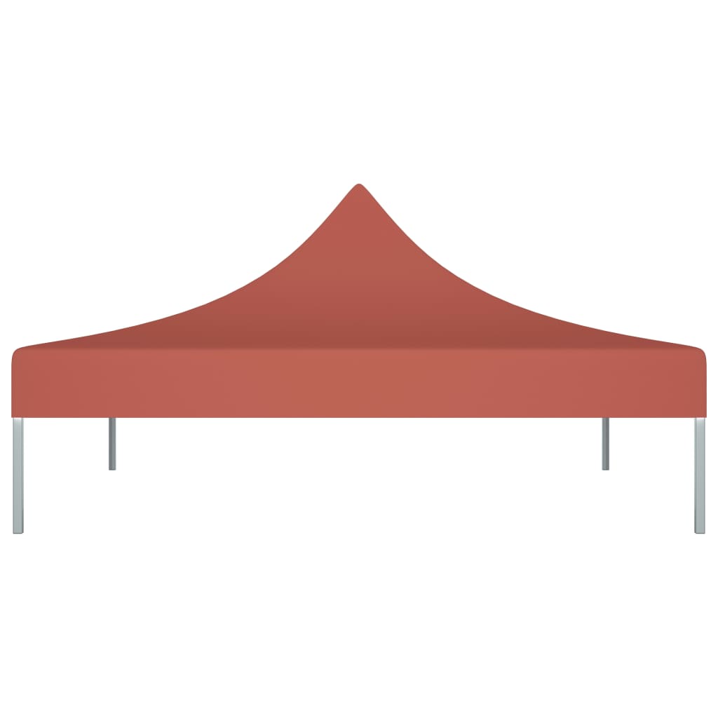Partytentdak 270 g/m² 2x2 m terracotta
