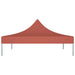 Partytentdak 270 g/m² 2x2 m terracotta
