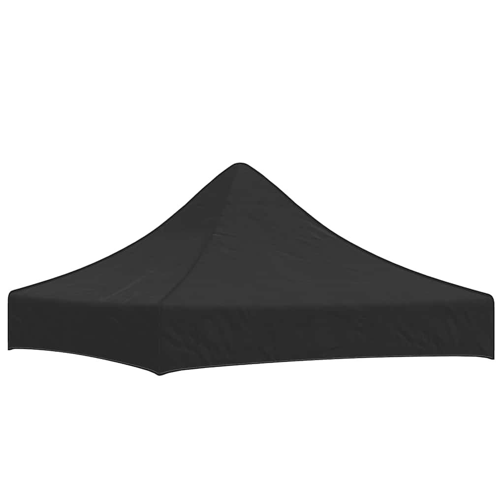 Partytentdak 270 g/m² 2x2 m zwart