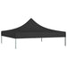 Partytentdak 270 g/m² 2x2 m zwart
