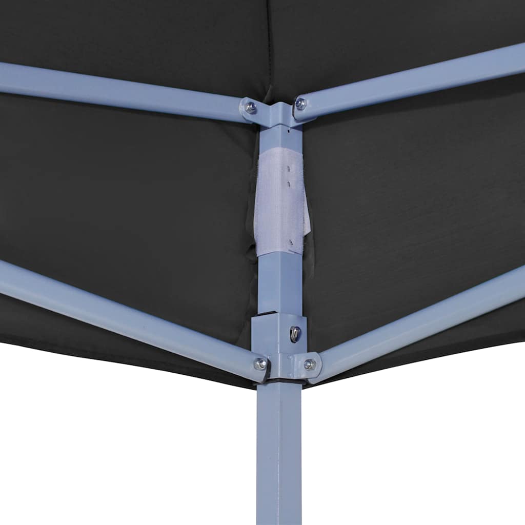 Partytentdak 270 g/m² 2x2 m zwart