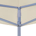 Partytentdak 270 g/m² 4,5x3 m crèmekleurig