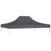 Partytentdak 270 g/m² 4,5x3 m antracietkleurig