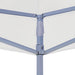 Partytentdak 270 g/m² 4,5x3 m wit