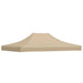 Partytentdak 270 g/m² 4,5x3 m beige