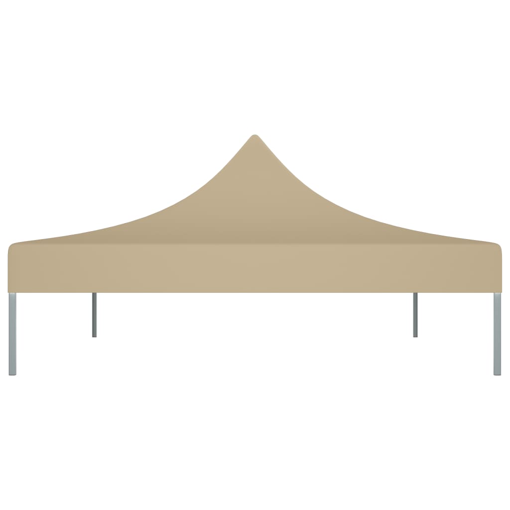 Partytentdak 270 g/m² 4,5x3 m beige