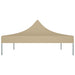 Partytentdak 270 g/m² 4,5x3 m beige