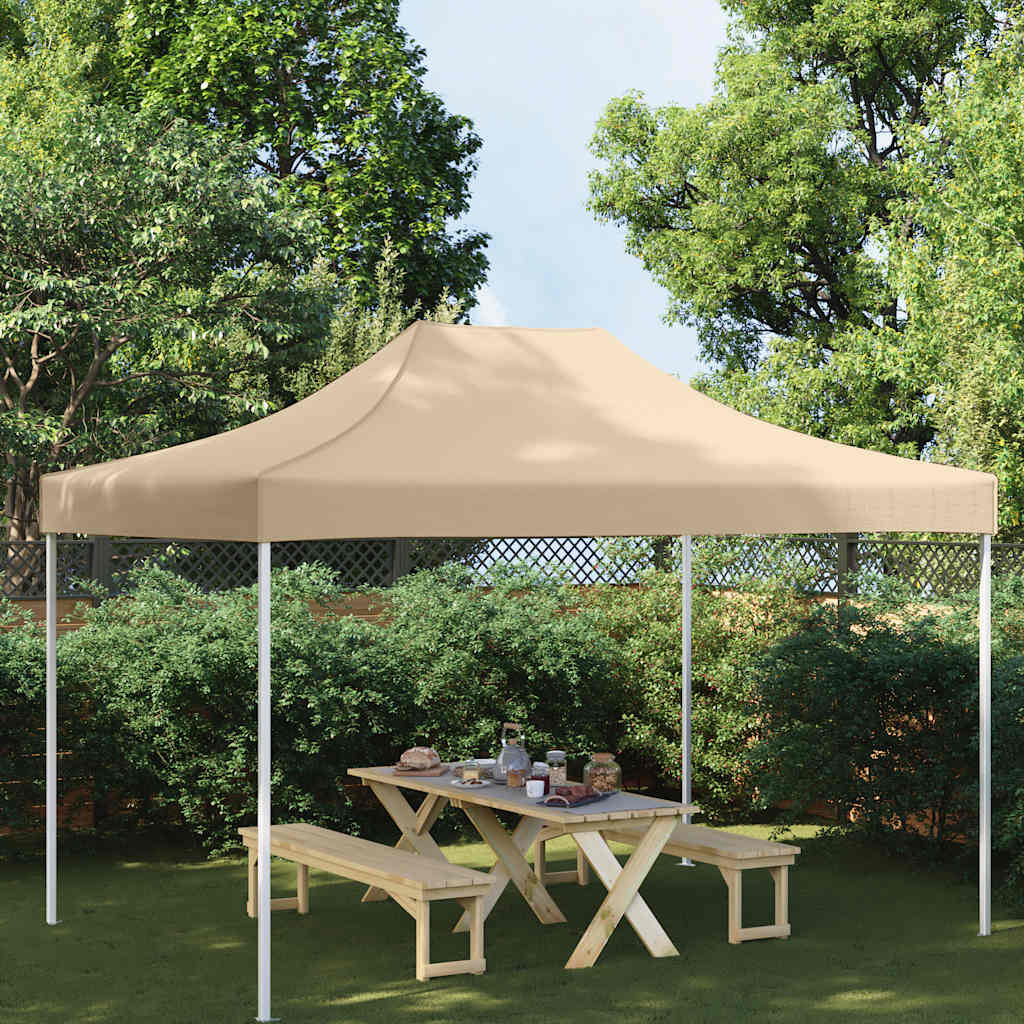 Partytentdak 270 g/m² 4,5x3 m beige