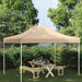 Partytentdak 270 g/m² 4,5x3 m beige