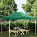 Partytentdak 270 g/m² 4,5x3 m groen