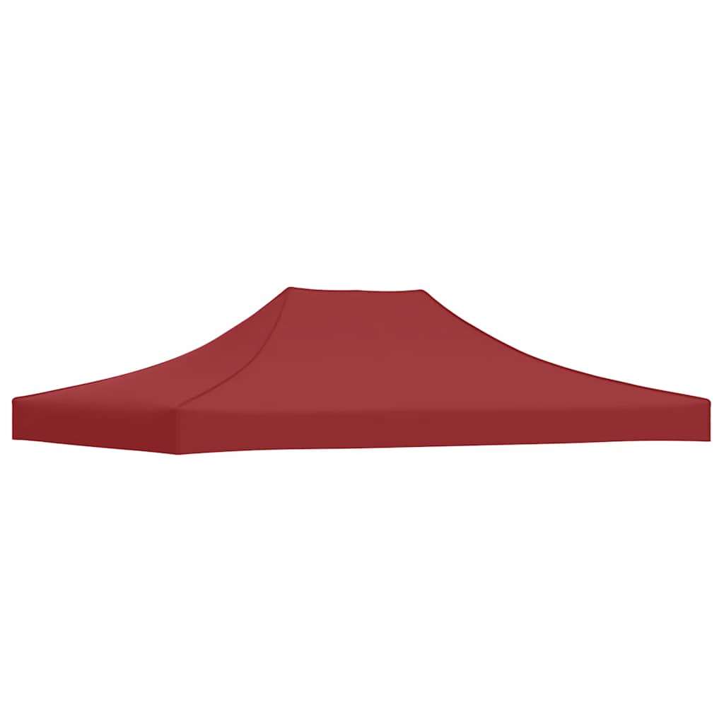 Partytentdak 270 g/m² 4,5x3 m bordeauxrood