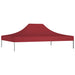 Partytentdak 270 g/m² 4,5x3 m bordeauxrood