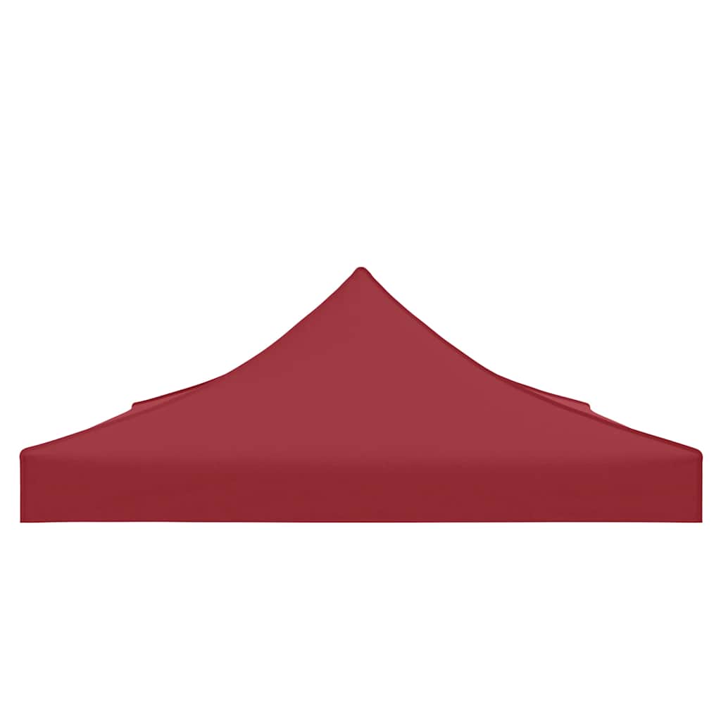 Partytentdak 270 g/m² 4,5x3 m bordeauxrood