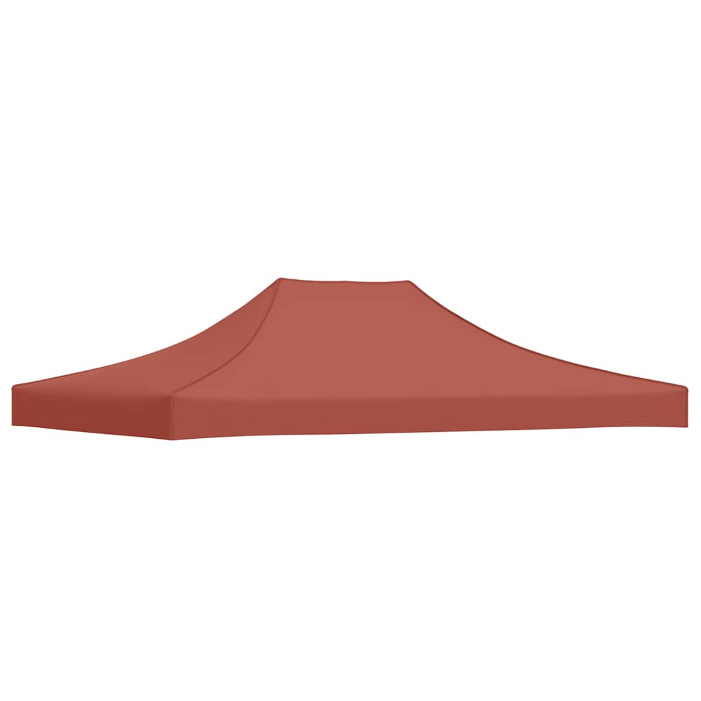 Partytentdak 270 g/m² 4,5x3 m terracottakleurig