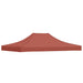 Partytentdak 270 g/m² 4,5x3 m terracottakleurig