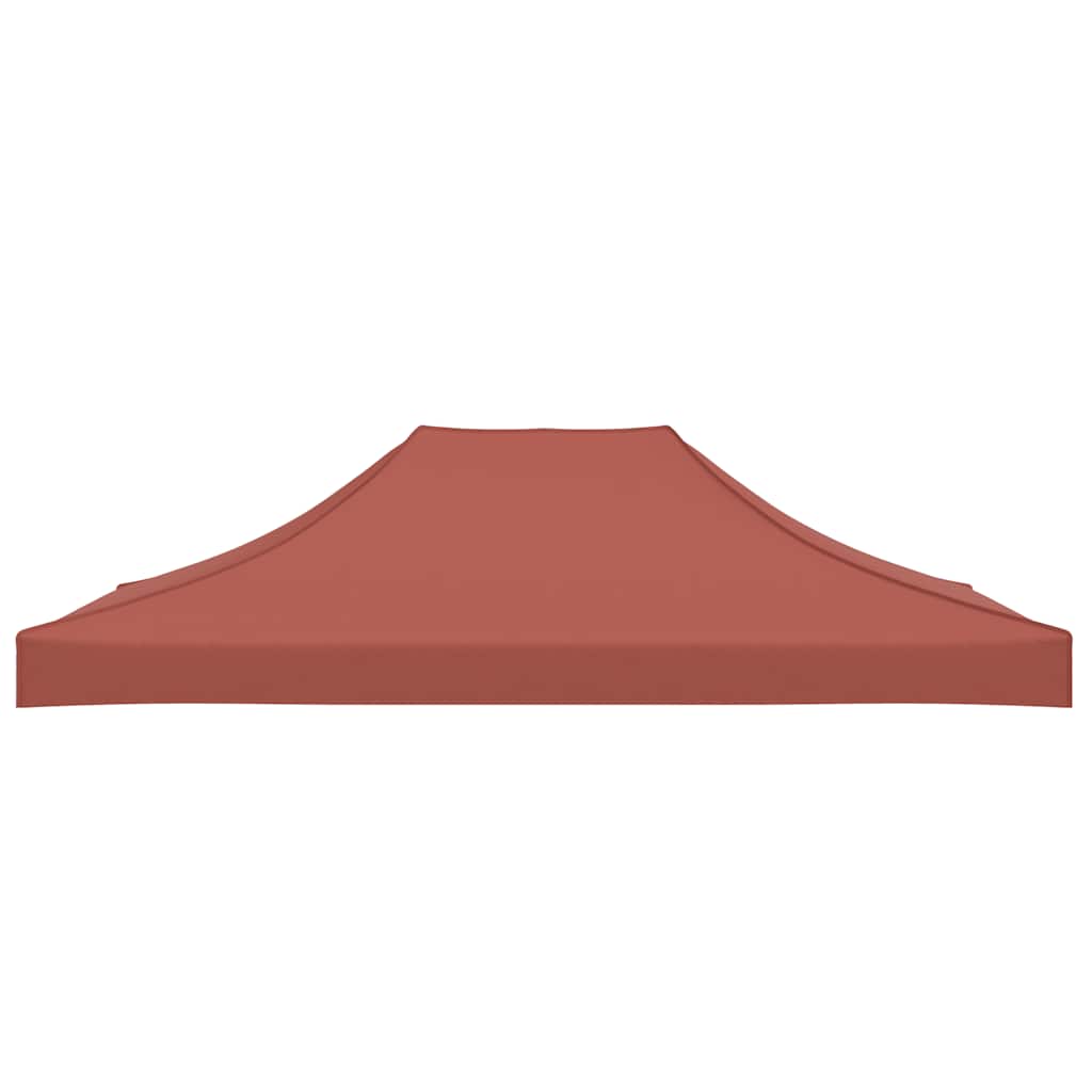 Partytentdak 270 g/m² 4,5x3 m terracottakleurig