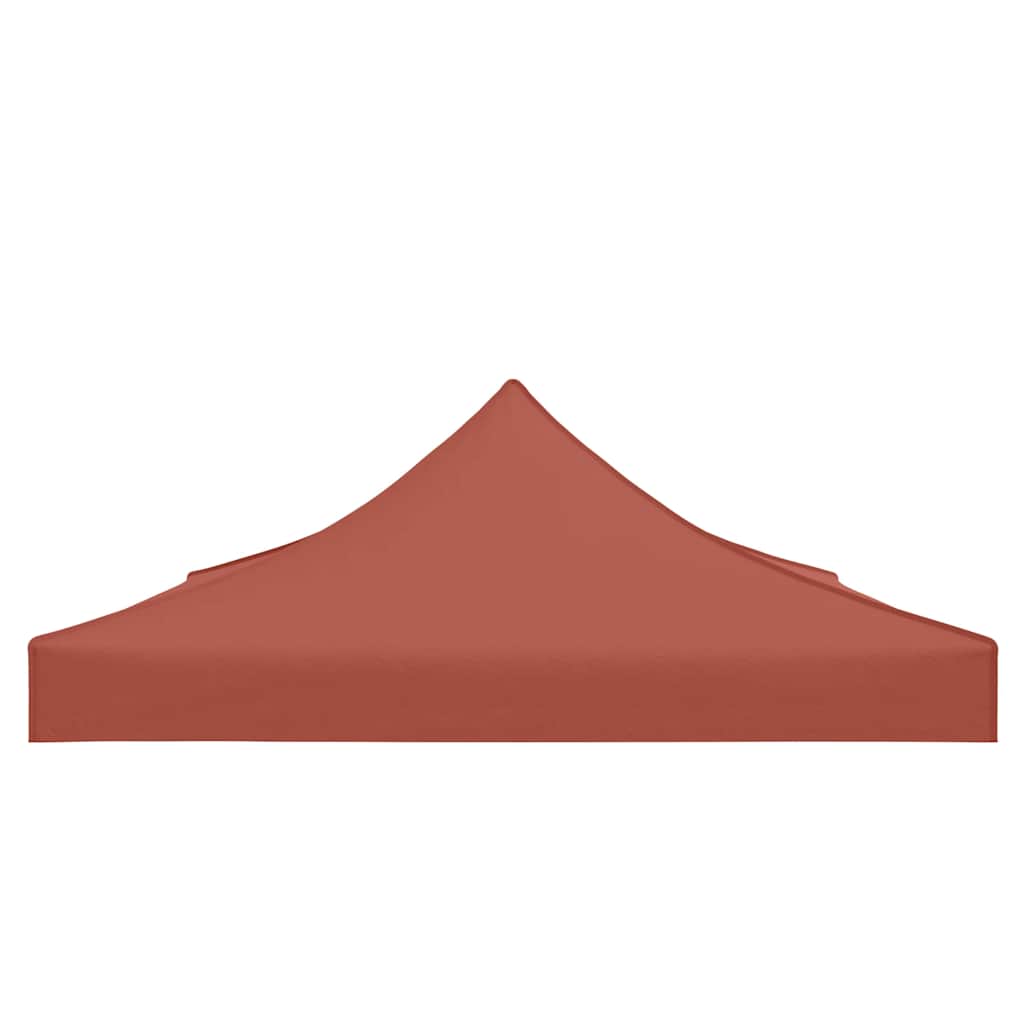Partytentdak 270 g/m² 4,5x3 m terracottakleurig