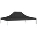 Partytentdak 270 g/m² 4,5x3 m zwart