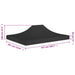 Partytentdak 270 g/m² 4,5x3 m zwart
