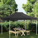 Partytentdak 270 g/m² 4,5x3 m zwart