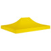 Partytentdak 270 g/m² 4,5x3 m geel