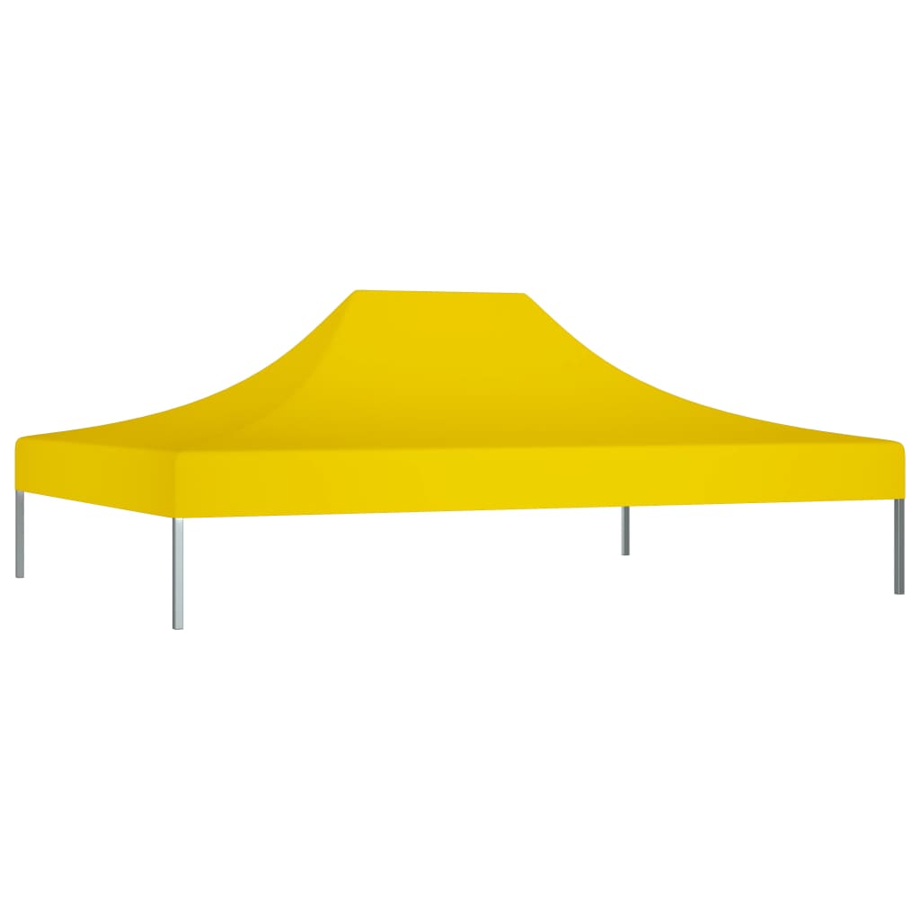 Partytentdak 270 g/m² 4,5x3 m geel