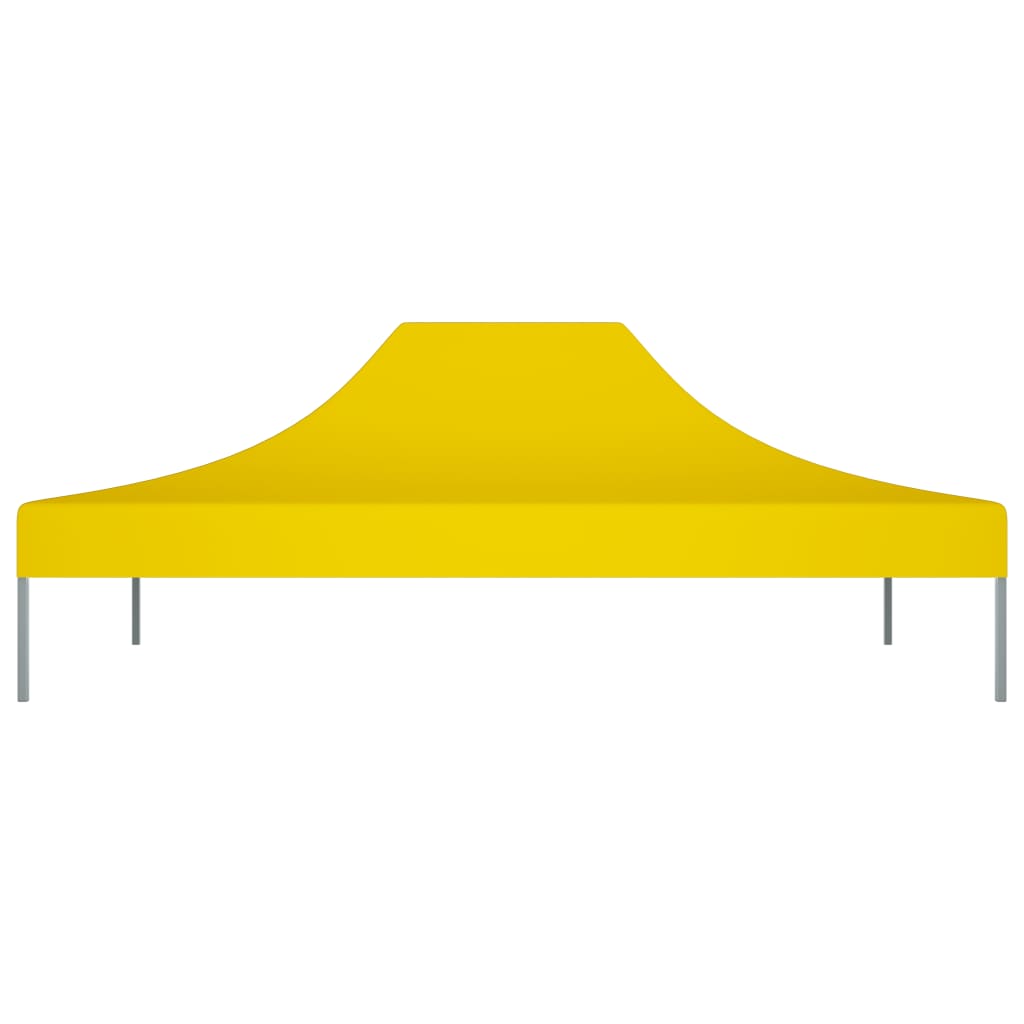 Partytentdak 270 g/m² 4,5x3 m geel