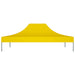 Partytentdak 270 g/m² 4,5x3 m geel
