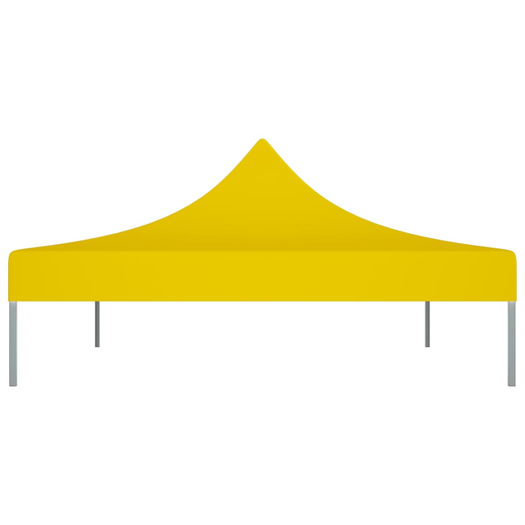Partytentdak 270 g/m² 4,5x3 m geel