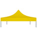 Partytentdak 270 g/m² 4,5x3 m geel