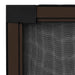 Raamhor uitschuifbaar (75-143)x50 cm bruin
