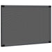 Raamhor uitschuifbaar (75-143)x50 cm antracietkleurig