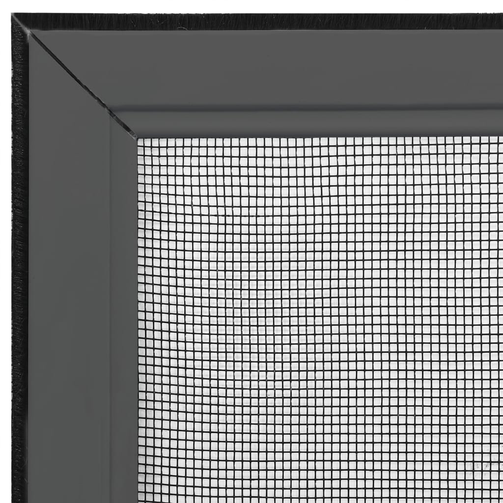 Raamhor uitschuifbaar (75-143)x50 cm antracietkleurig