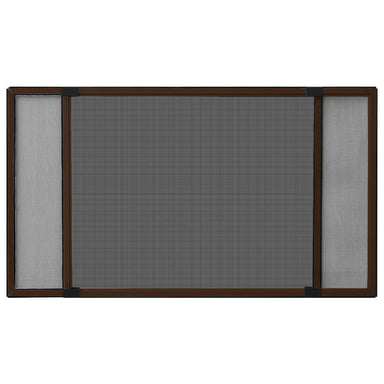 Raamhor uitschuifbaar (100-193)x75 cm bruin