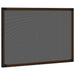Raamhor uitschuifbaar (100-193)x75 cm bruin