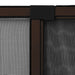 Raamhor uitschuifbaar (100-193)x75 cm bruin