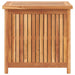 Opbergbox 60x50x58 cm massief teakhout