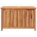 Opbergbox 90x50x58 cm massief teakhout