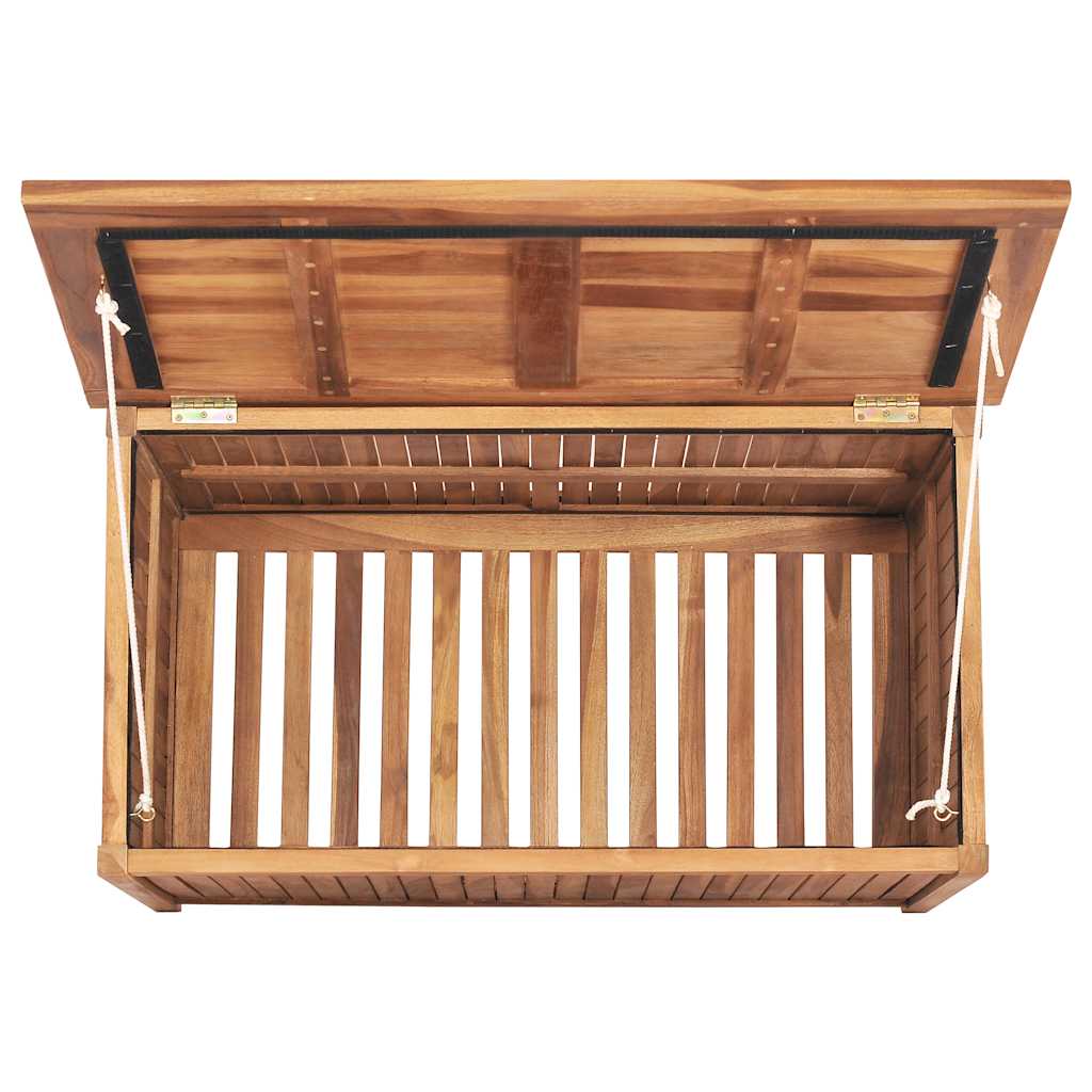 Opbergbox 90x50x58 cm massief teakhout