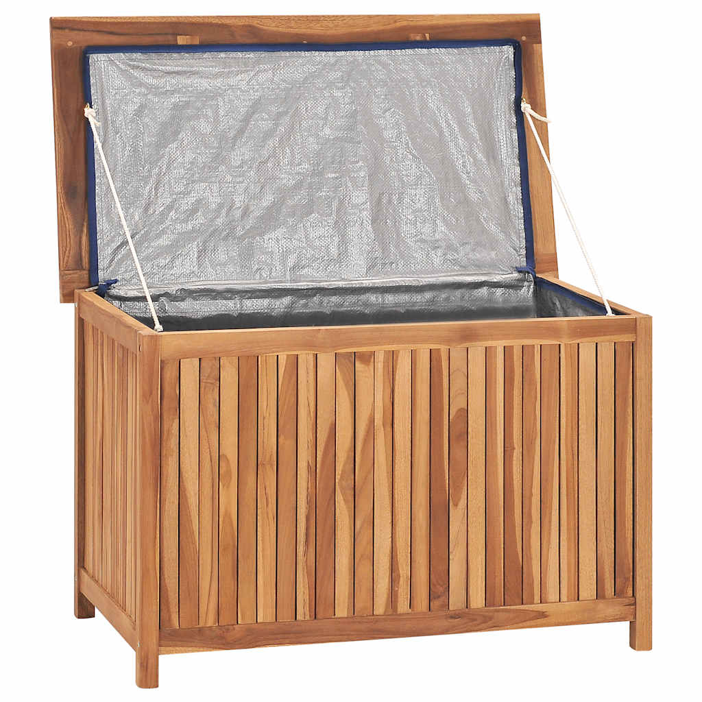 Opbergbox 90x50x58 cm massief teakhout