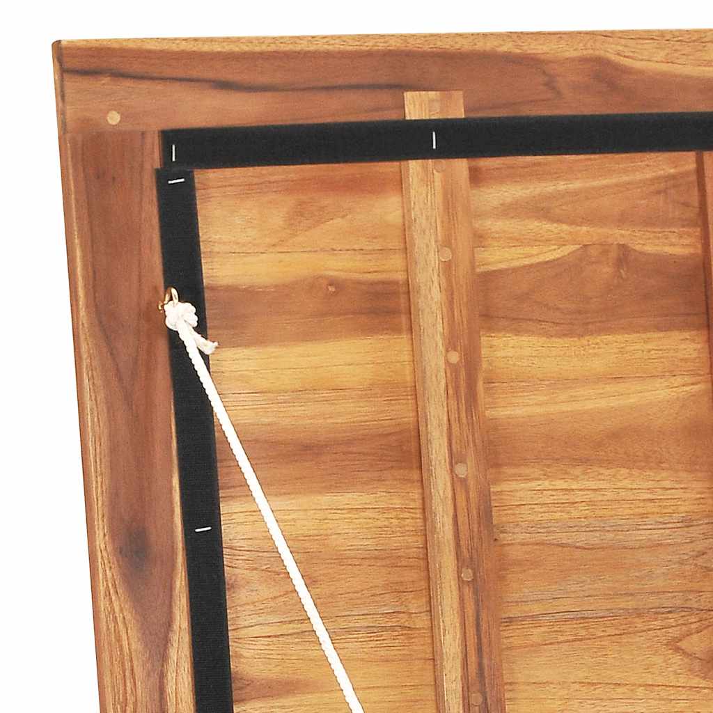 Opbergbox 90x50x58 cm massief teakhout
