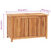 Opbergbox 90x50x58 cm massief teakhout