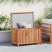 Opbergbox 90x50x58 cm massief teakhout