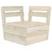 Hoekbank Sectioneel Pallet Geïmpregneerd Vurenhout 1