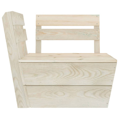 Hoekbank Sectioneel Pallet Geïmpregneerd Vurenhout 1