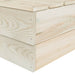 Hoekbank Sectioneel Pallet Geïmpregneerd Vurenhout 1