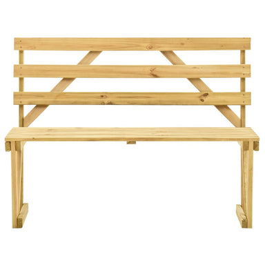 Tuinbank 120 Cm Geïmpregneerd Grenenhout
