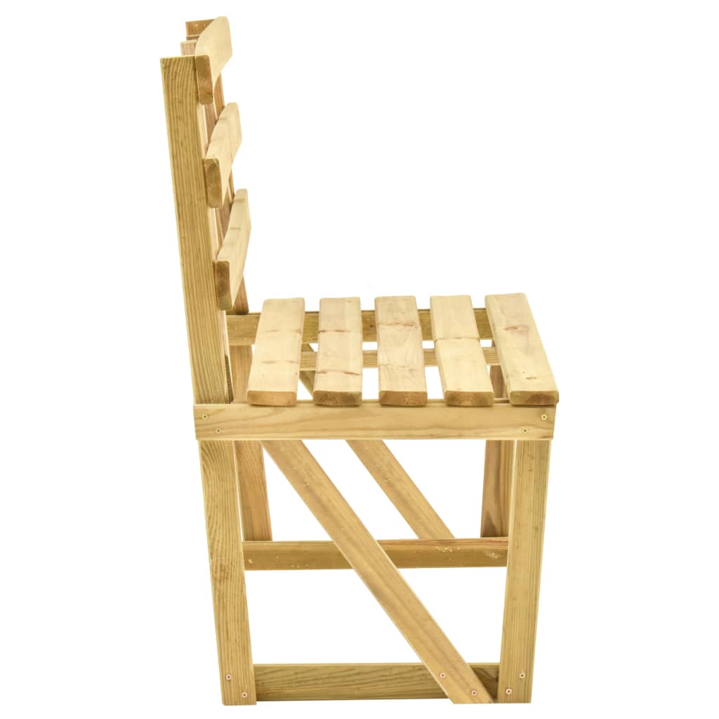 Tuinbank 120 Cm Geïmpregneerd Grenenhout