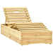 Ligbed met tafel groen geïmpregneerd grenenhout